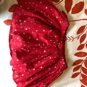GAP Bottoms - Gap kids flippy flouncy star skirt in red & white GAP Bottoms - Gap kids flippy flouncy star skirt in red & white